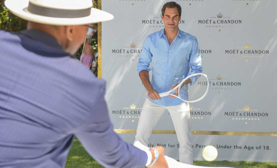 A Moët & Chandon Moment with Roger Federer in “The Match in Africa 6”