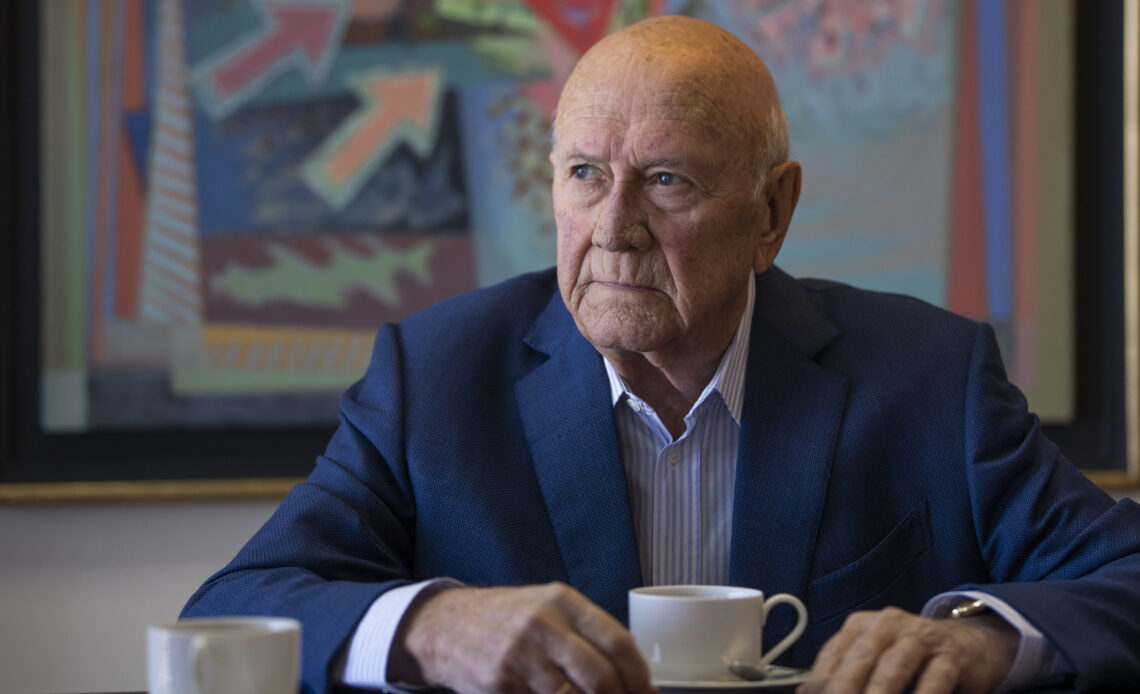 F. W de Klerk reflects on South African History