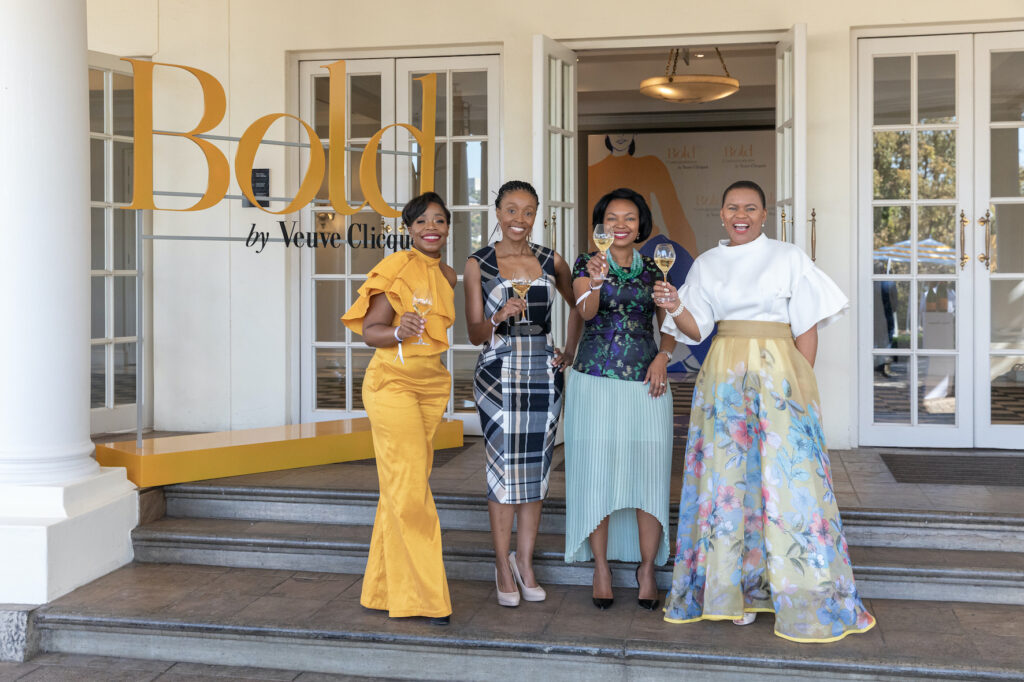 Bold Woman Award Bold Conversations by Veuve Clicquot, Nomndeni Mdakhi @nomndeni, Rapelang Rabana @rapelang, Dr Theo Mothoa-Frendo @drtheomothoafrendo, Amanda Dambuza @amanda_dambuza