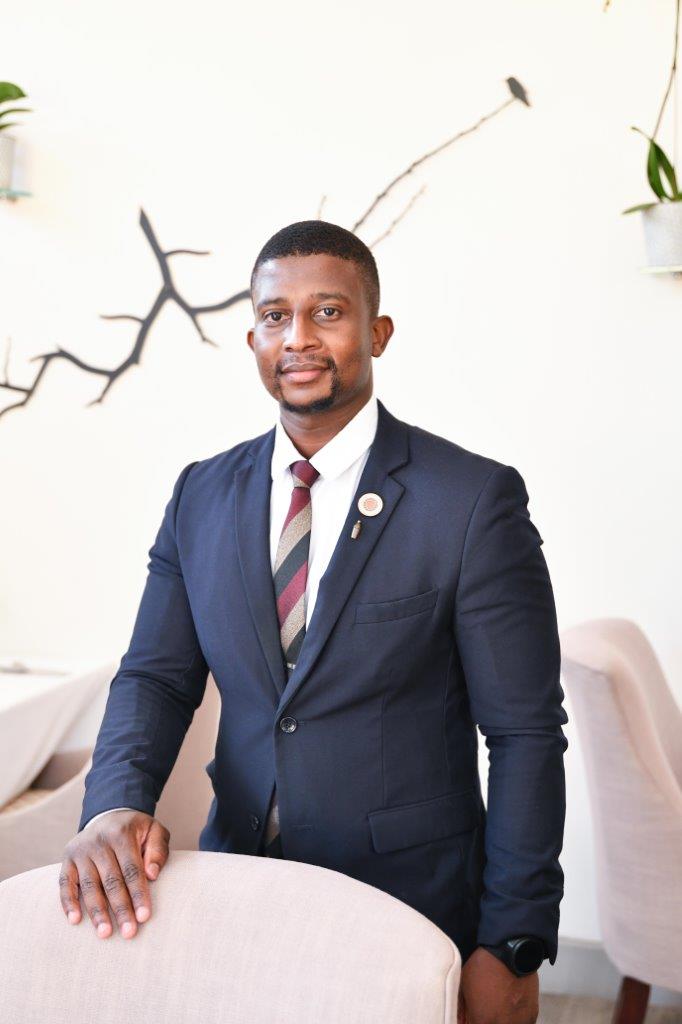 Sandile Mavuso new restaurant manager and mixologist at Clico Boutique Hotel
