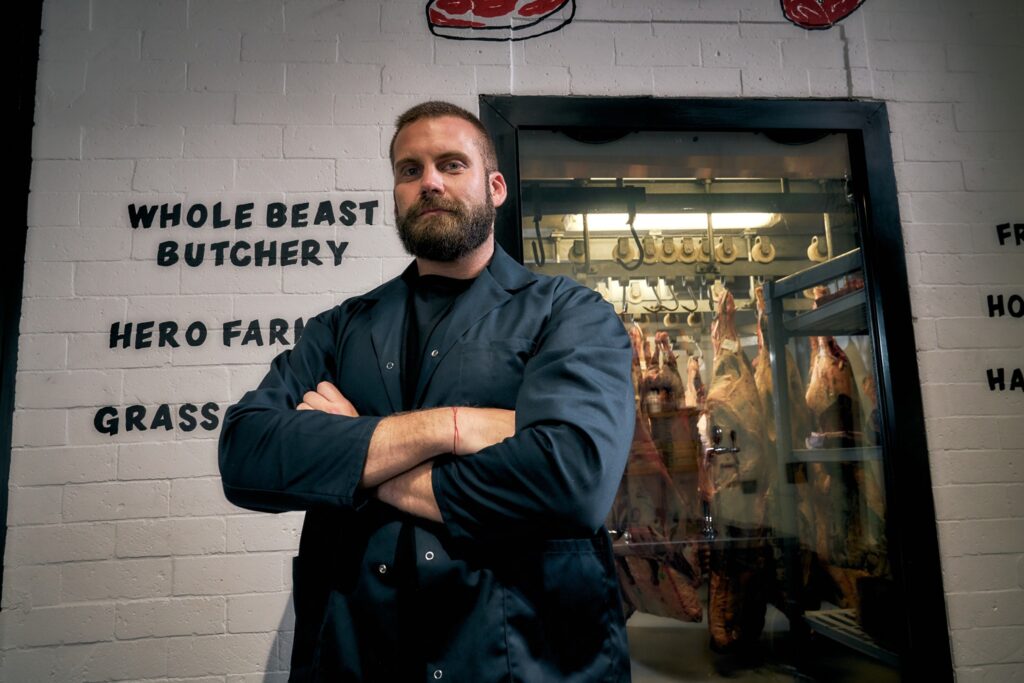 Andrew Nel, heads up Frankie Fenner Meat Merchants in Cape Town.  